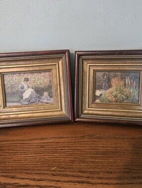 Monet Art, Claude MONET FRAMED PRINTS, VINTAGE MONET PRINTS 1975
